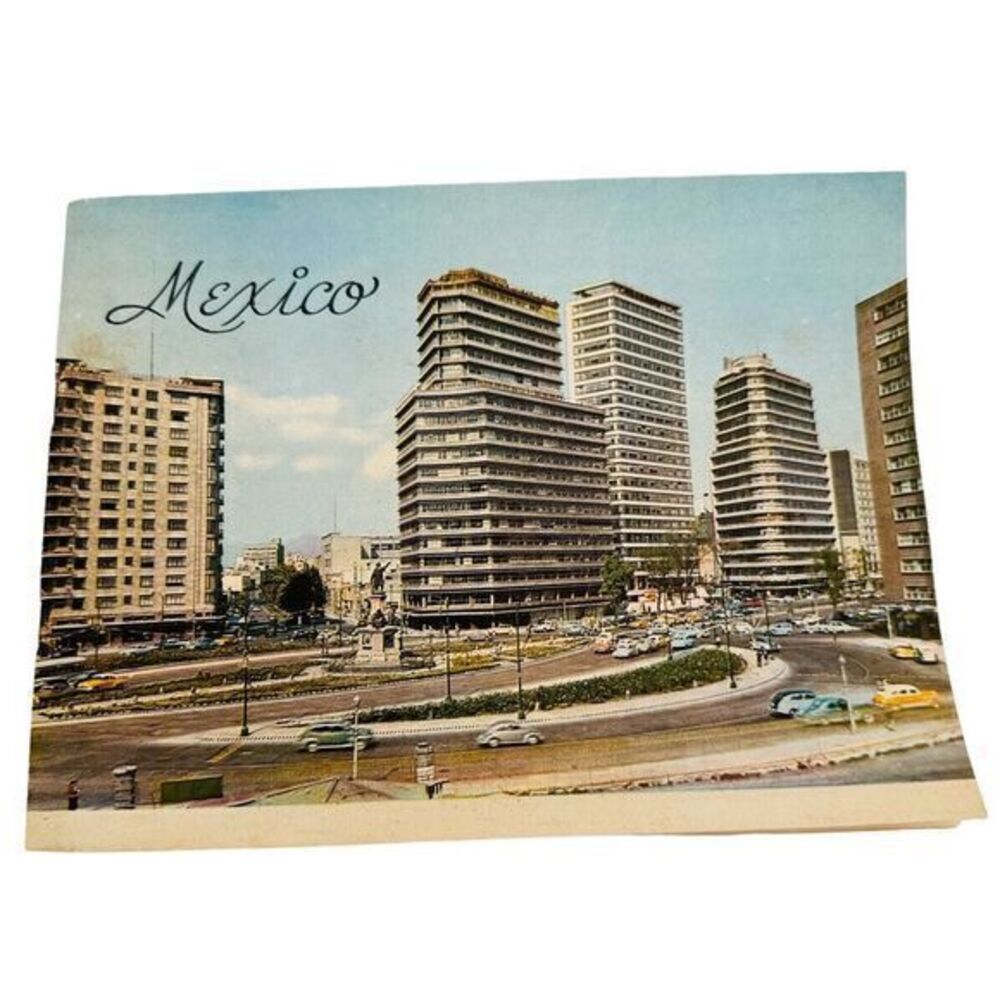 Vintage‎ Mexico  City Brochure Souvenir Booklets 1960's-1970's